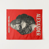 Tenture Alexander - L'homme qui sait (Devant (Horizontal))