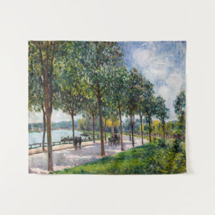 Tenture Alfred Sisley - Allée de châtaigniers