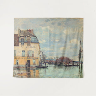 Tenture Alfred Sisley - Inondation à Port-Marly 1872