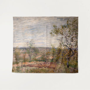 Tenture Alfred Sisley - Journée venteuse à Veneux
