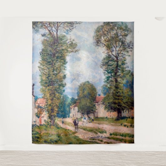 Tenture Alfred Sisley - La route de Versailles (Devant)