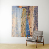 Tenture Alfred Sisley - Les berges de la rivière à Saint-M (En situation)