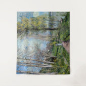 Tenture Alfred Sisley - Les bords de Seine à By (Devant)