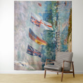 Tenture Alfred Sisley - Régate à Molesey (En situation)