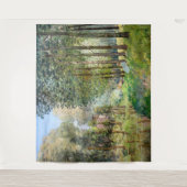 Tenture Alfred Sisley - Reposez le long du ruisseau (Devant)