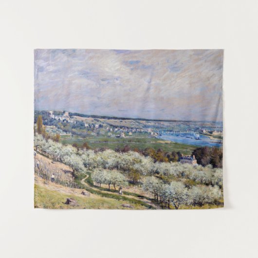 Tenture Alfred Sisley - Terrasse de Saint-Germain, printem (Devant (Horizontal))