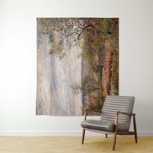 Tenture Alfred Sisley - Vent Day à Veneux (En situation)