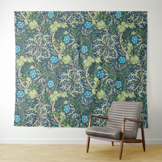 Tenture Algues, William Morris (En situation (horizontale))