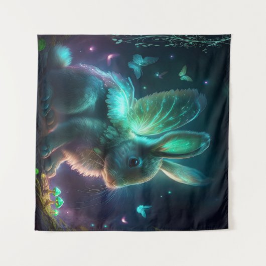 Tenture Alien Bunny (Devant (Horizontal))