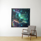 Tenture Alien Bunny (En situation (horizontale))