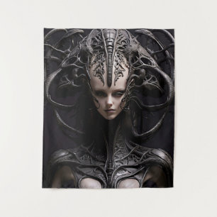 Tenture Alien reptilien effrayant