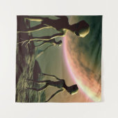 Tenture ALIENS gris SF 2 (Devant (Horizontal))