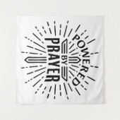 Tenture Alimenté par la prière (Devant (Horizontal))