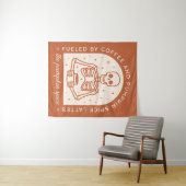 Tenture Alimenté par le café et les lattes d'épices Citrou (En situation (horizontale))