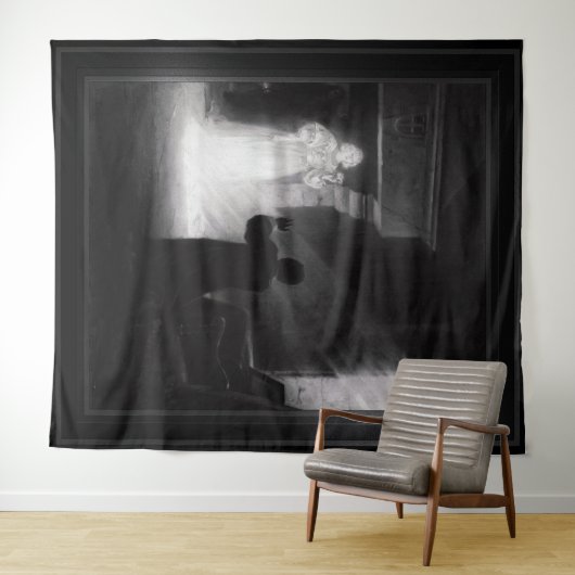 Tenture Alix Apparition Au Masque par Tony Robert-Fleury (En situation (horizontale))