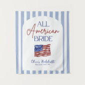 Tenture All American Bride Bachelorette Banner (Devant)