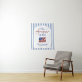 Tenture All American Bride Bachelorette Banner (En situation)