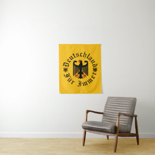 Tenture Allemagne/Deutschland Pour toujours/aigle national