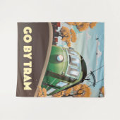 Tenture Aller en tramway (Devant (Horizontal))