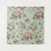 Tenture Allover multi motif flowers ornament Seamless patt (Devant (Horizontal))