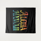 Tenture Aloha Hawaii (Devant (Horizontal))