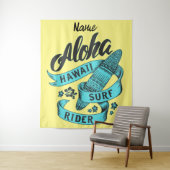 Tenture Aloha Hawaii Surf Rider Thunder_Cove (En situation)