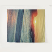 Tenture Alors que le soleil se couche...... (Devant (Horizontal))