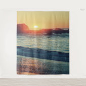 Tenture Alors que le soleil se couche...... (Devant)