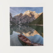 Tenture Alpes de dolomite | Pragser Wildsee | Tyrol, (Devant)
