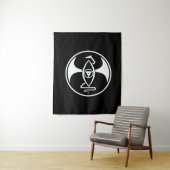 Tenture Altar Hanging Tapestry - Red Dragon (Dragon Rouge) (En situation)