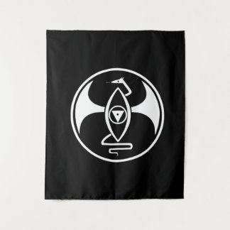 Tenture Altar Hanging Tapestry - Red Dragon (Dragon Rouge)