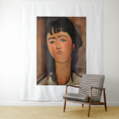 Tenture Amedeo Modigliani painting (En situation)