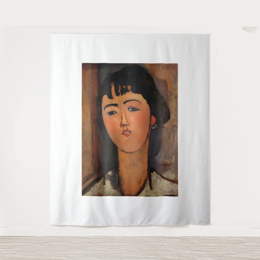 Tenture Amedeo Modigliani painting (Devant)