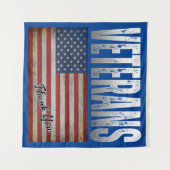 TENTURE AMÉRICAIN FLAG VETERANS MERCI 4 JUILLET POST (Devant (Horizontal))
