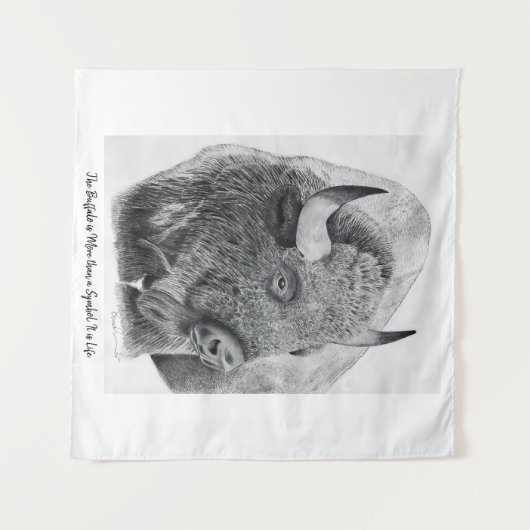 Tenture American Buffalo (Devant (Horizontal))