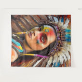 Tenture Amérindien (Devant (Horizontal))