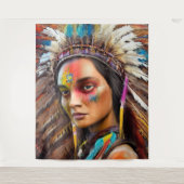 Tenture Amérindien (Devant)