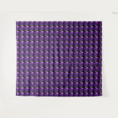Tenture Amethyst Gemstone Purple (Devant (Horizontal))