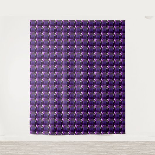 Tenture Amethyst Gemstone Purple (Devant)