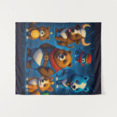 Tenture Amis Crypto (Devant (Horizontal))