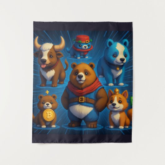 Tenture Amis Crypto (Devant)