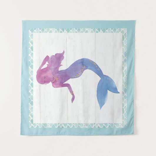 Tenture Amis de sirène III (Devant)