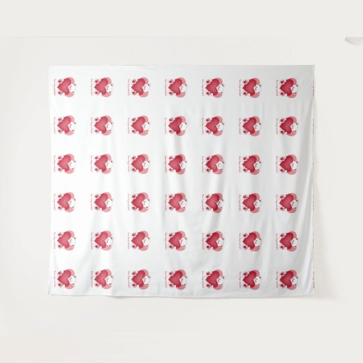 Tenture amour (Devant (Horizontal))