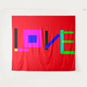 Tenture Amour (Devant (Horizontal))