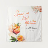 Tenture Amour à la Fête des mariées First Spritz Contexte (Devant)