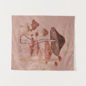 Tenture Amour des champignons (Devant (Horizontal))