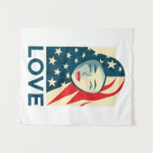 Tenture Amour| Réfugié musulman (Devant (Horizontal))