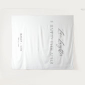 Tenture Amour Rires Heureux Pour Toujours Fond de Décor de (Devant (Horizontal))