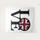 Tenture AMOUR Royaume-Uni (Devant (Horizontal))