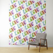Tenture AMOUR super (En situation)